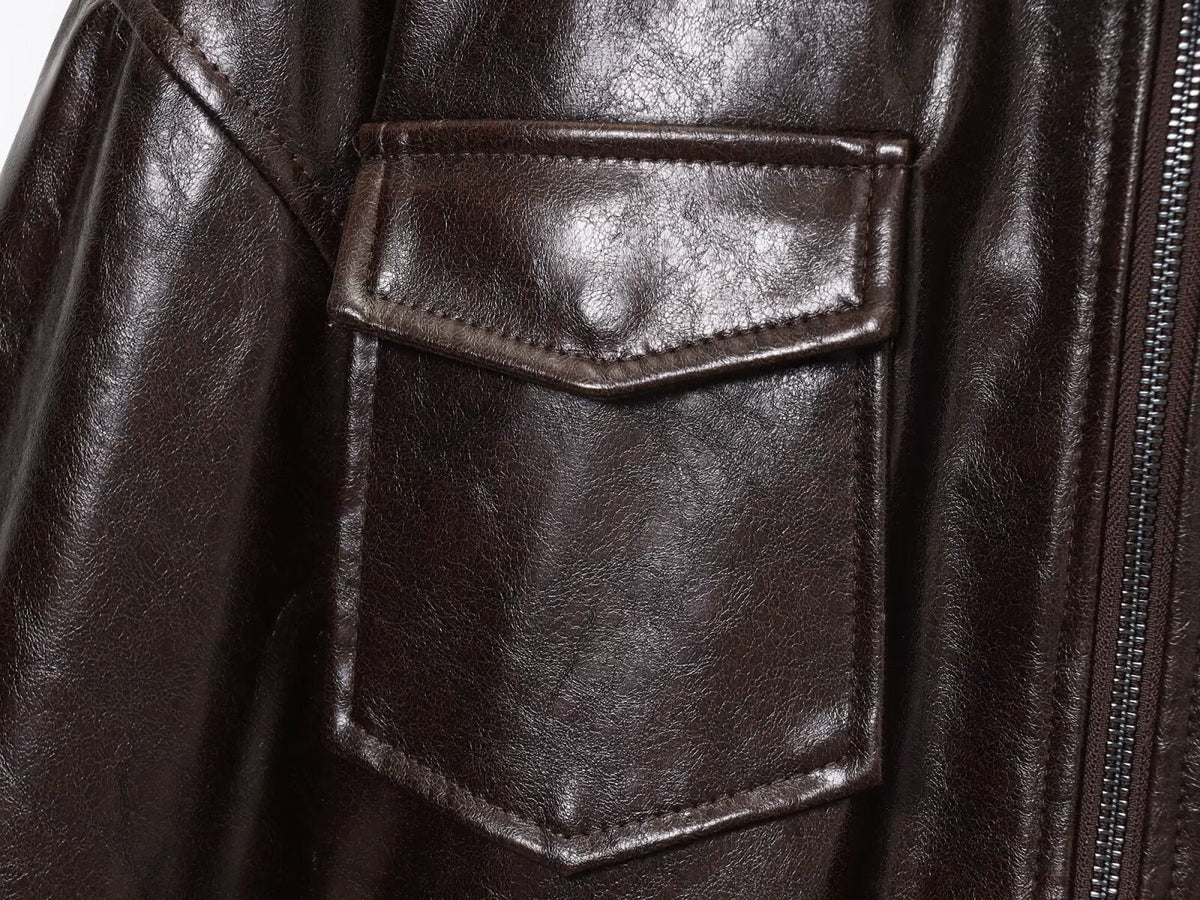 Nola - Lederjacke mit Schnalle
