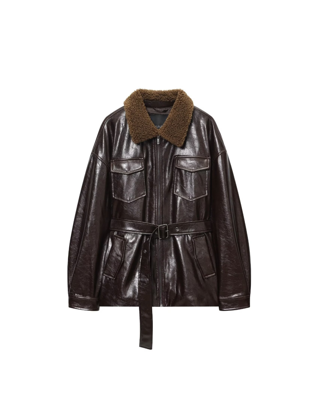 Nola - Lederjacke mit Schnalle