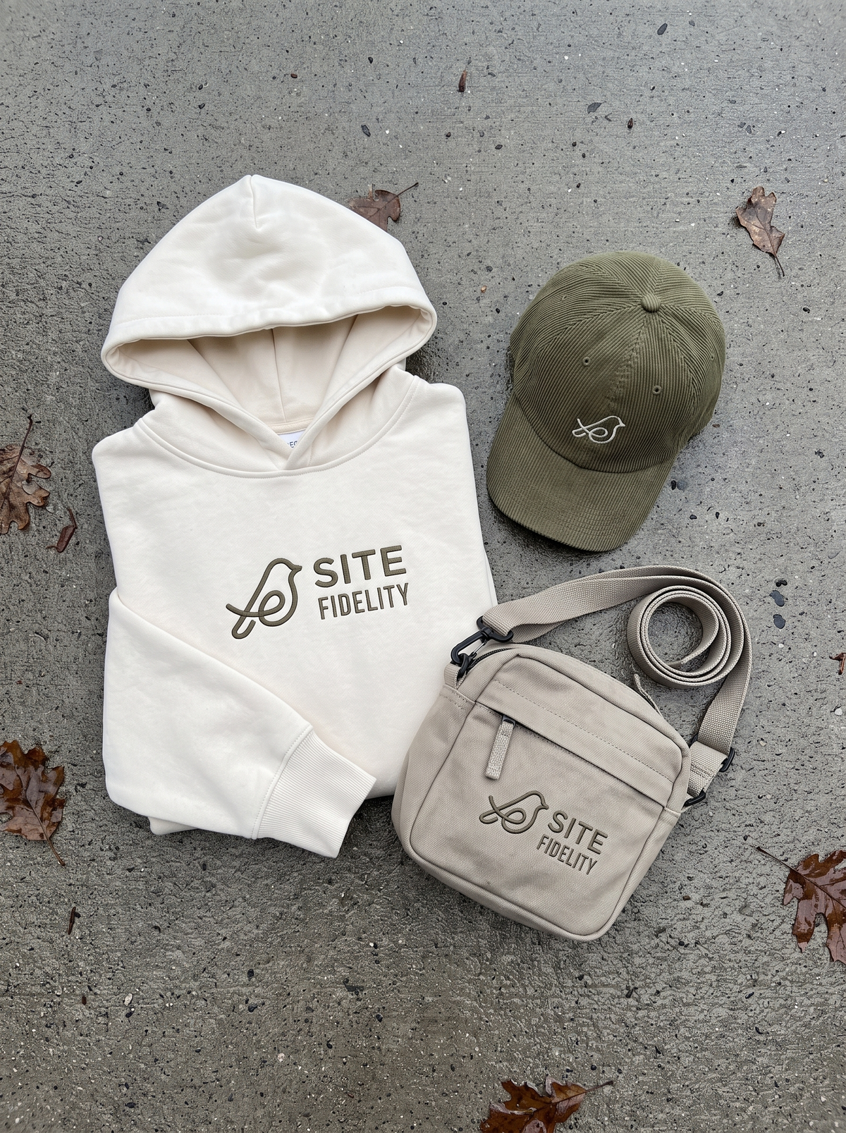 The Full Kit — Cap, Hoodie and Crossbody
